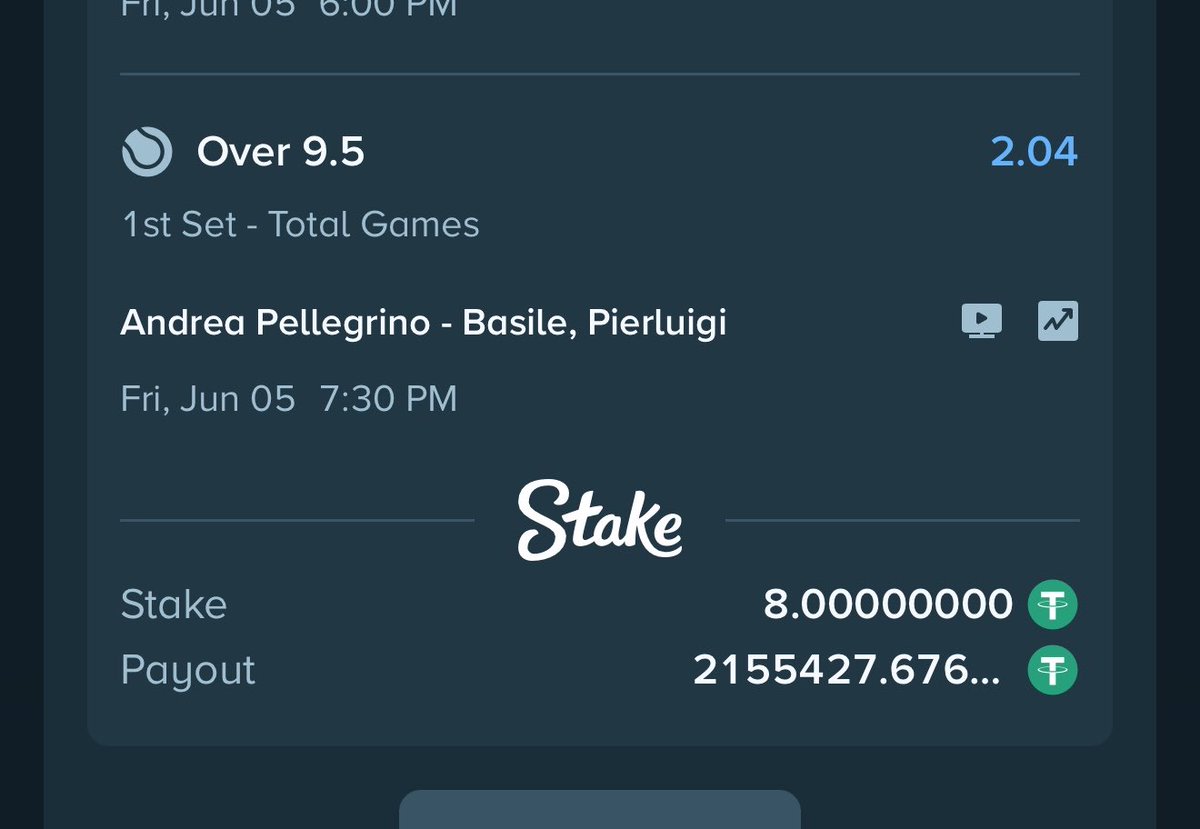 Mrbankstips's tweet photo. 2550 odds https://t.co/usDMP3dMDn

270k odds https://t.co/wisNXM7Uz3

10 odds https://t.co/IxhxQ8ZTJu

935 odds https://t.co/W29MBonEOQ

13 odds https://t.co/VM57uAwUfH

Register a stake account via link https://t.co/zNIDVi9VVx

Use welcome code ‘banks’ for weekly airdrops and bonuses 

Get the iOS app via link https://t.co/BH533u52QL

You can always contact https://t.co/oeZHXM47XD for all stake bet deposits 

Join telegram channel https://t.co/onNA2IpWas

Use stake shield for better chances of winning ✅

Bet responsibly 🔞🔞🔞