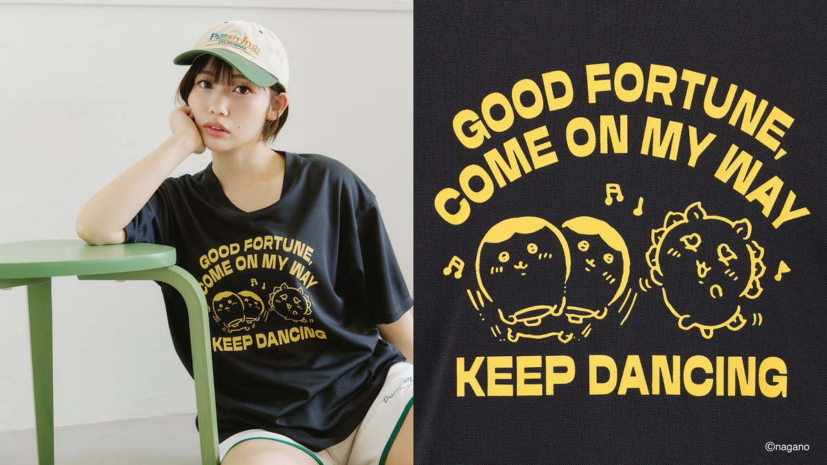 talkingheads_0's tweet photo. 【再販売!】ちいかわレイニーシリーズドライTシャツ☂️
お待たせいたしました!発売を延期しておりましたドライTシャツの再販売をさせていただきます。
暑い日や雨の日、ワークアウト時にも快適な
ドライTシャツ✨
ちいかわたちと梅雨を楽しもう☔️💙

6/9(火)12:00より販売スタート！

詳細はこちら🔗 https://t.co/mLoWSdNLmQ

#Talking
#ちいかわ