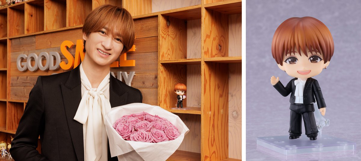 oricon's tweet photo. Kis-My-Ft2宮田俊哉がフィギュア化💜

本人”完全監修”＆撮り下ろしボイス収録 
「ねんどろいど 宮田俊哉」発売

💬コメント全文「本当に夢のようです」
https://t.co/ZQRMxscJl1

#宮田俊哉 https://t.co/lVJ871Wzdd
