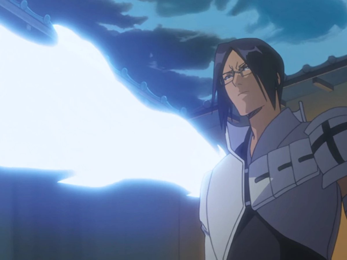 Mikeu06993071's tweet photo. Uryu was so cool during this moment!
#Bleach #Anime #Bleachtybw #Uryu #Mayuri #rewatch https://t.co/6johmnlpL8