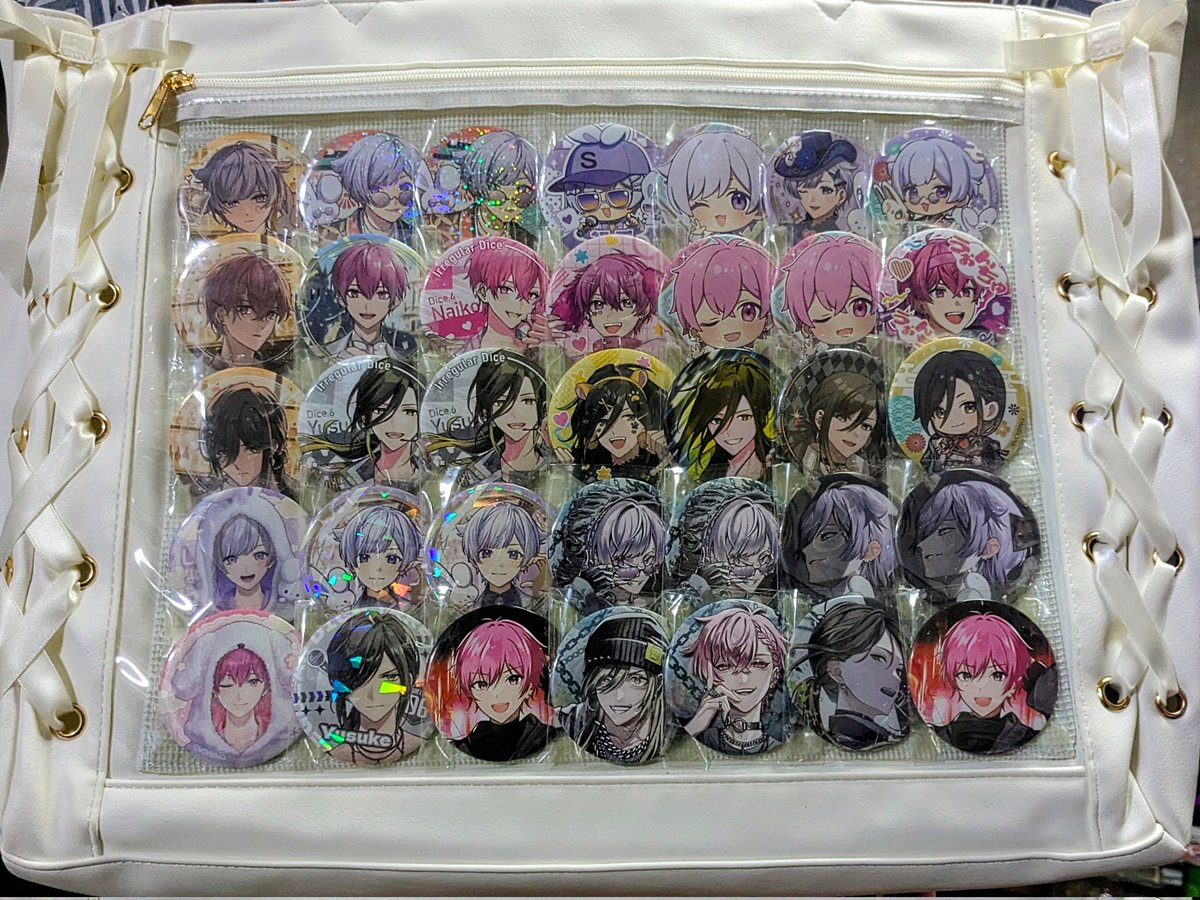 いれいす 初めてA3痛バ作れた😭😭😭 推しさんたち3人でやっと組めたよ
