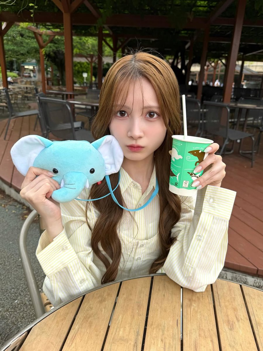 nsd_Zwei's tweet photo. ぞうさんポーチを持つ水島美結ちゃんがかわいすぎてどうしたらいいかわかんねえって吉野家に立ち寄って泣こうかと思ったけれど家に作り置きのカレーがあるので耐えて帰宅 https://t.co/TjwNjrdgwV
