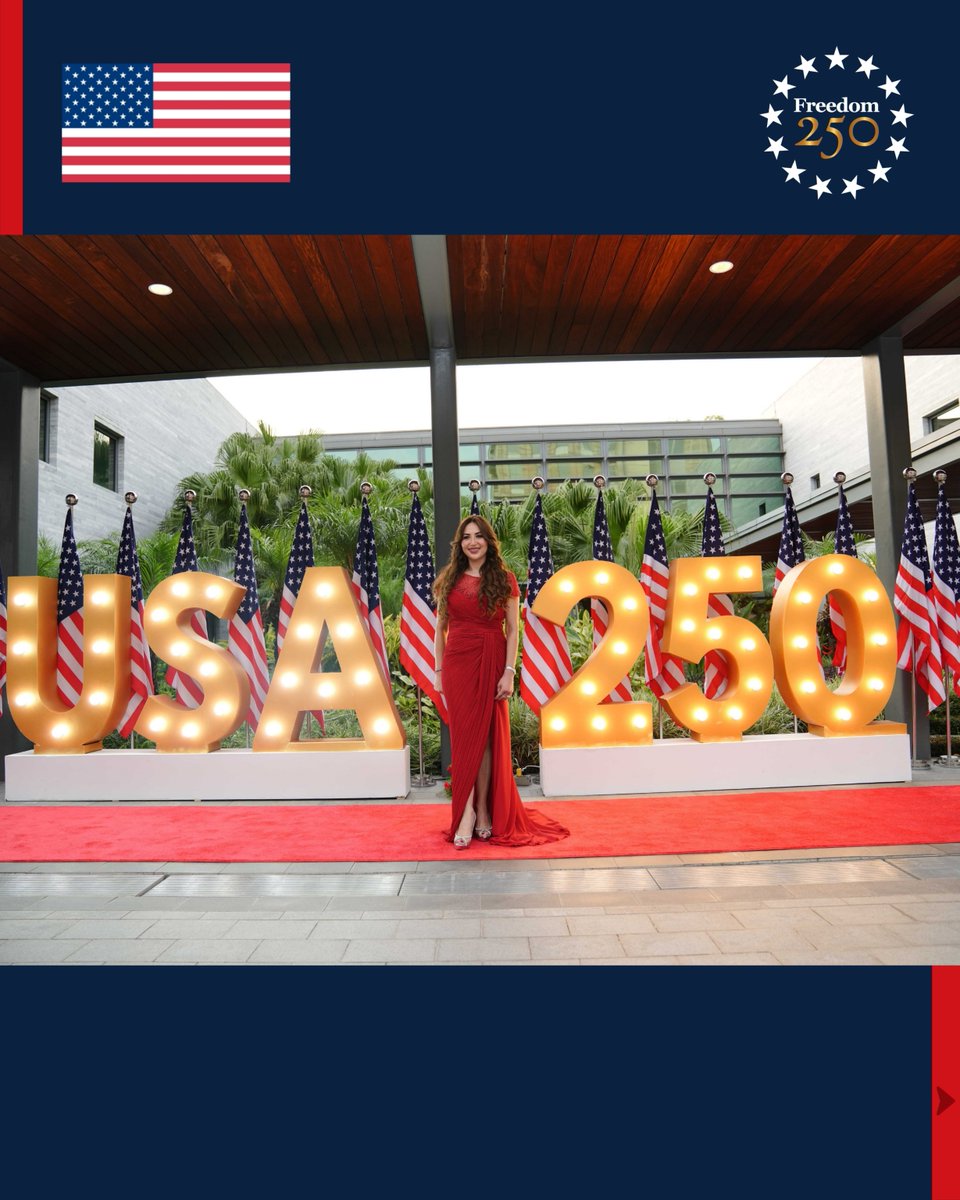 usembislamabad's tweet photo. Chargé d’Affaires Natalie Baker welcomed Prime Minister Shehbaz Sharif and other honorable guests to kick-start the celebrations marking 250 years of American independence: a legacy of freedom, excellence, and innovation. As we celebrate America’s 250th, we also celebrate a U.S.-Pakistan partnership grounded in trust, built on results, and full of promise. More celebrations await in the days to come! #Freedom250 #USAinPakistan

ناظم الامور نیٹلی بیکر نے وزیرِ اعظم شہباز شریف اور دیگر معزز مہمانوں کا خیر مقدم کیا تاکہ امریکی آزادی کے 250 سال مکمل ہونے کی تقریبات کا آغاز کیا جا سکے۔ یہ آزادی، کامیابی اور نئی سوچ کی ایک شاندار روایت ہے۔ جب ہم امریکہ کے 250 سال منا رہے ہیں، تو ہم امریکہ اور پاکستان کی ایسی شراکت داری بھی منا رہے ہیں جو اعتماد پر قائم ہے، اچھے نتائج دے رہی ہے، اور روشن مستقبل رکھتی ہے۔  آنے والے دنوں میں مزید تقریبات بھی ہوں گی!