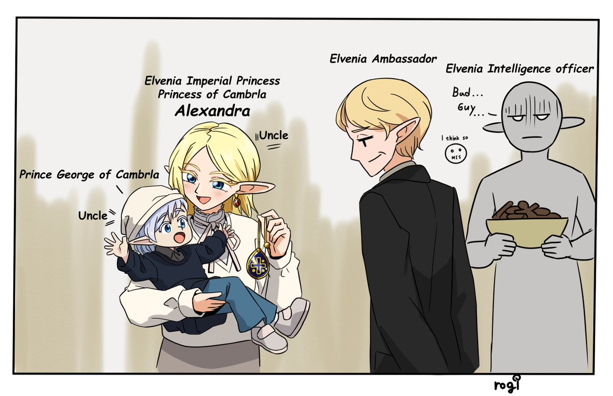 rogi0615's tweet photo. Elvenia Imperial Princess Alexandra

also Future King's mother https://t.co/IFFyEATd9c
