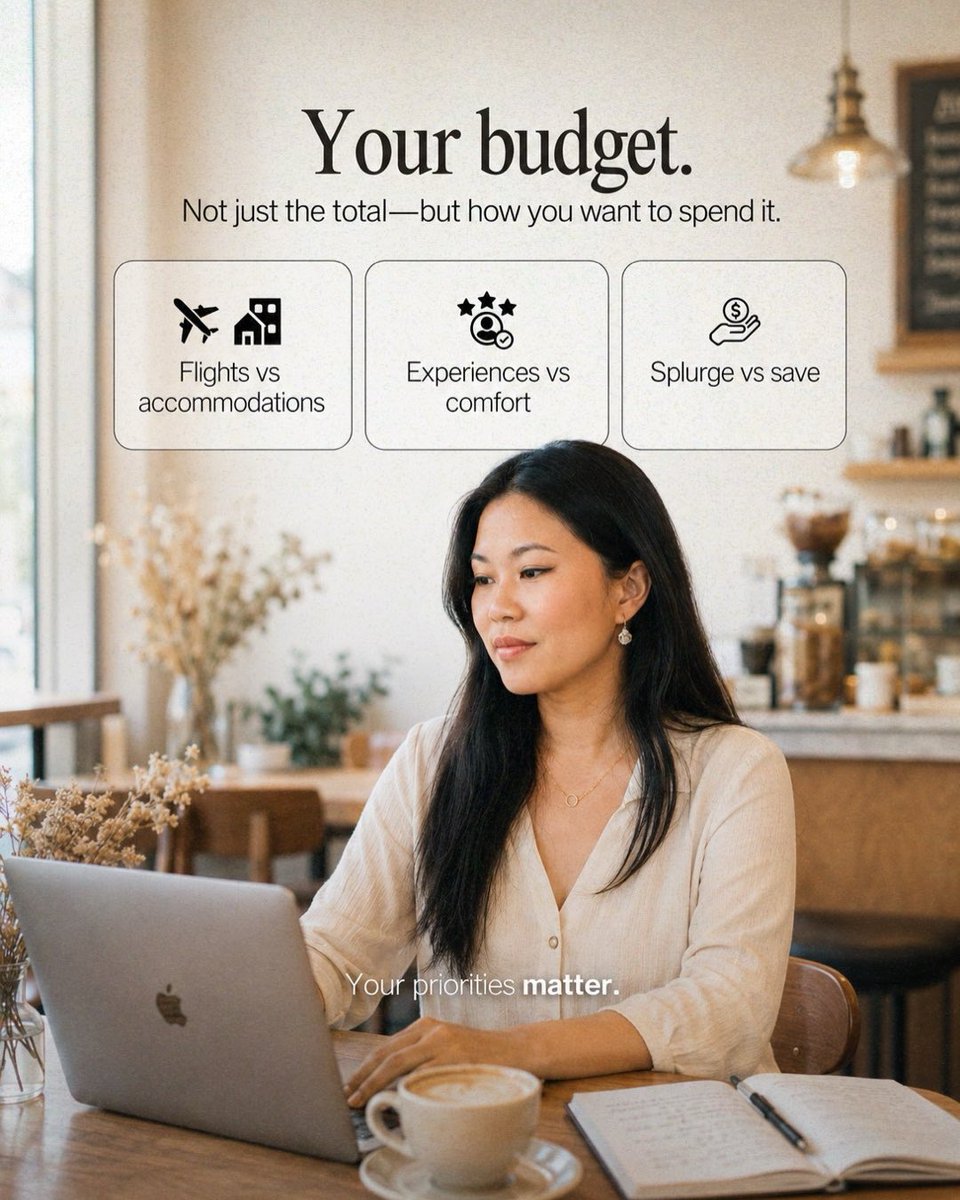 swgraphic's tweet photo. Most people think finding the right hotel is the hard part. It isn’t.

The hardest part is figuring out what you actually want from the trip.
What’s one thing that’s always on your must-have list when you travel? 👇 https://t.co/e1o3VrDEDJ