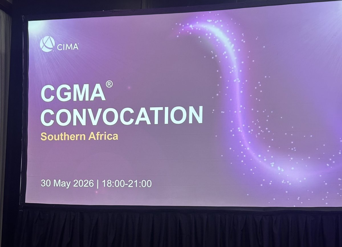 UJAccountancy's tweet photo. Ms Amanda Mhlongo represented Accountancy@UJ at the CIMA New Members’ Recognition Ceremony this past weekend at the Wanderers Club.

It was an inspiring moment to see so many UJ/FLP alumni being welcomed as CGMAs—showcasing the impact of our department.

We are especially proud of Samukelisiwe Sithole ACMA, CGMA and Katlego Chobisa ACMA, CGMA, who are both part of the UJ-FLP team, as they took to the stage. 

Congratulations on this remarkable achievement! 

#UJ #CBE #SOA #CIMA #CGMA