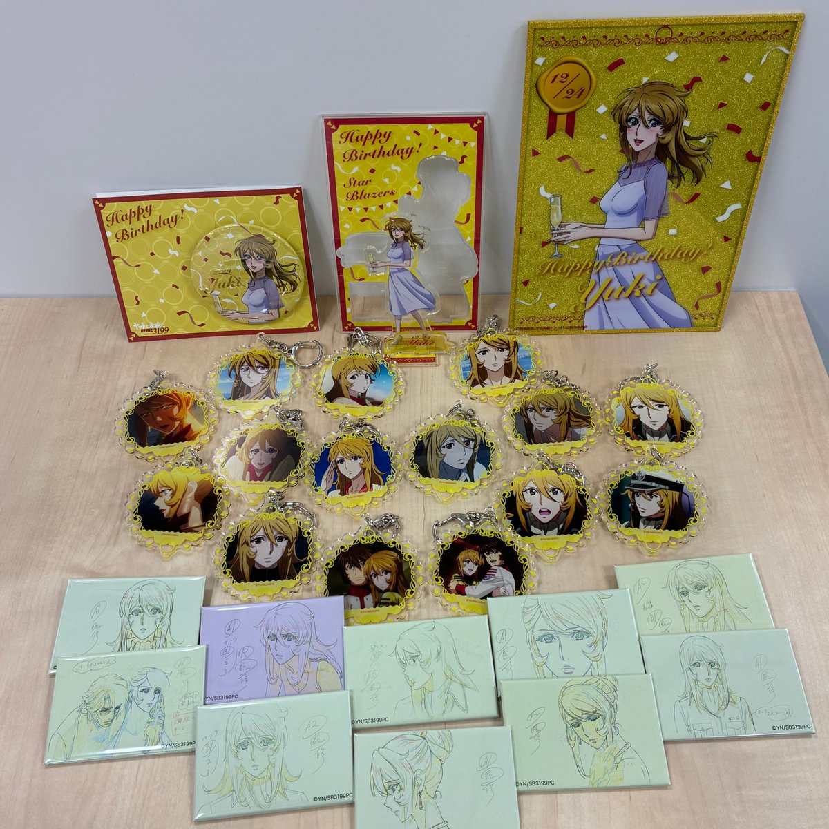 本日よりA-on STOREにて「森雪Birthdayグッズ」の再販売がスタートし