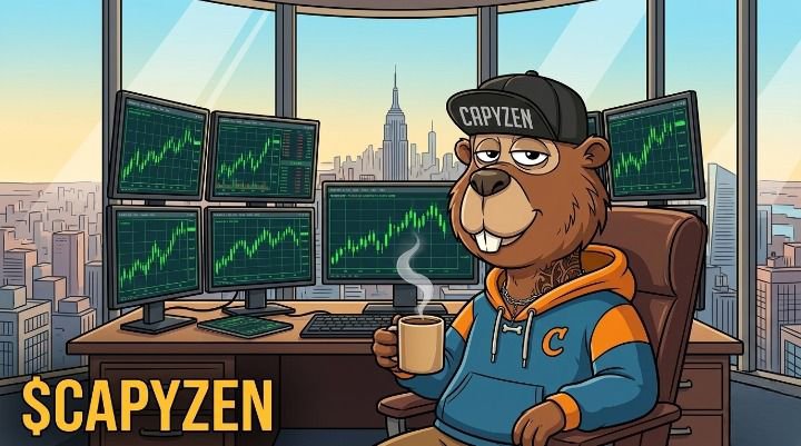 CapyZenSol's tweet photo. gm. 🦫
 
one animal has survived every predator, every storm, every bear market.
 
never panicked once.
 
the capybara.
 
we took notes.
 
$CAPYZEN — the most unbothered memecoin on Solana.
 
no vc. no presale. just vibes. https://t.co/Tu1VKV4ze6