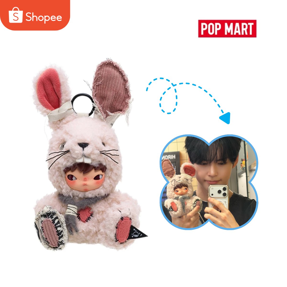 chumimerchph's tweet photo. #ChumiMerchShopeeFinds ZB1 WTS LFB PH

Zerobaseone Sung Hanbin x Pop Mart Hirono Little Hare Plush Doll
🏷️ ₱1,700

✅ FREE shipping vouchers
✅ SPayLater

🛒 Order here: https://t.co/eZKrV4oNdU https://t.co/HncclMM8zM