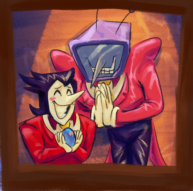 TellyJelly1997's tweet photo. Trying different brushes 8>[^D]
Spamtenna week day 2 - Pipis!
#spamtenna #tenna #tennadeltarune #spamton #spamtongspamton #pipis https://t.co/AWfFvYdaUk