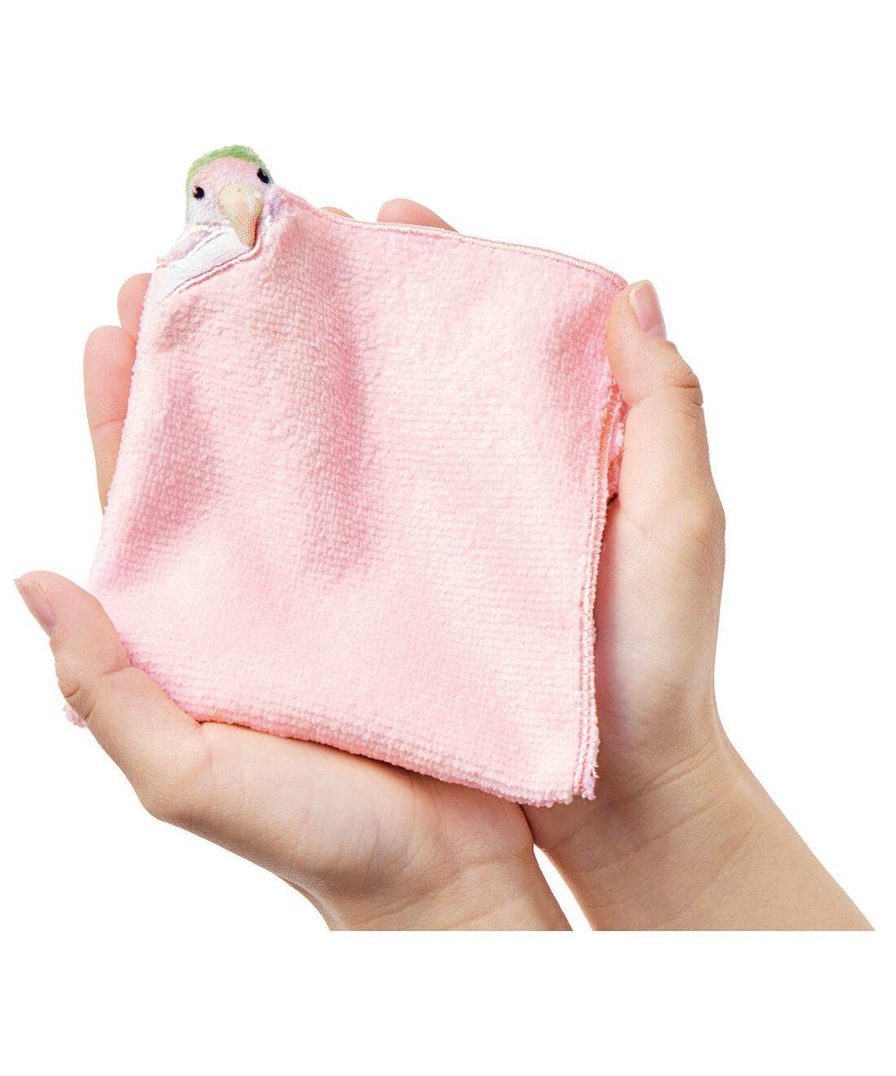 ご確認用　もも＆まりん　ハンカチ　コザクラインコちゃん柄ハンドメイド8/3 YOU+MORE!エキュート上野店 on X: 