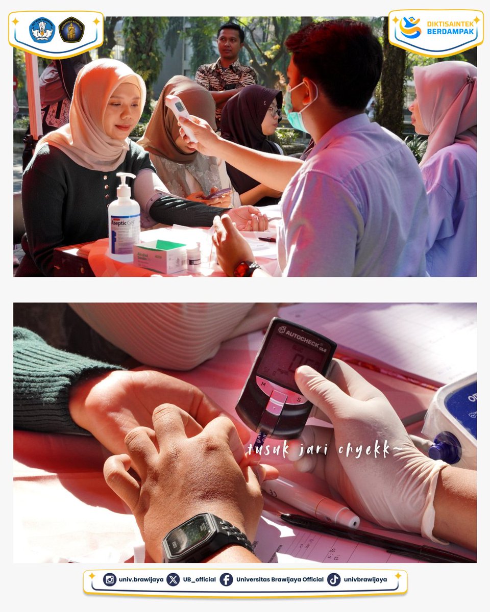 UB_Official's tweet photo. Ini cara #KampusUB memperingati Hari Lingkungan Hidup, hari ini. Bukan cuma Car Free Day, tapi juga ada pemeriksaan kesehatan oleh RS Gigi dan Mulut.

Menikmati cerahnya mentari, menghirup udara segar di pagi hari. Sembari berterima kasih, kepada alam seraya berdoa, semoga terus lestari.