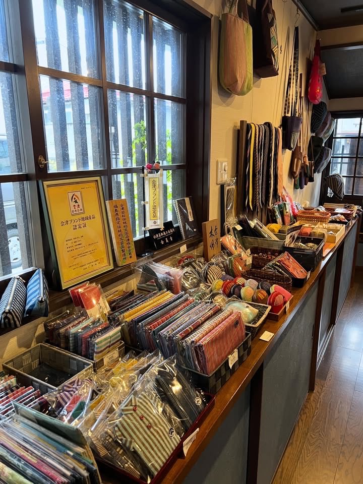 山田木綿さんは会津若松市で個性的なお店が集まる七日町エリアに