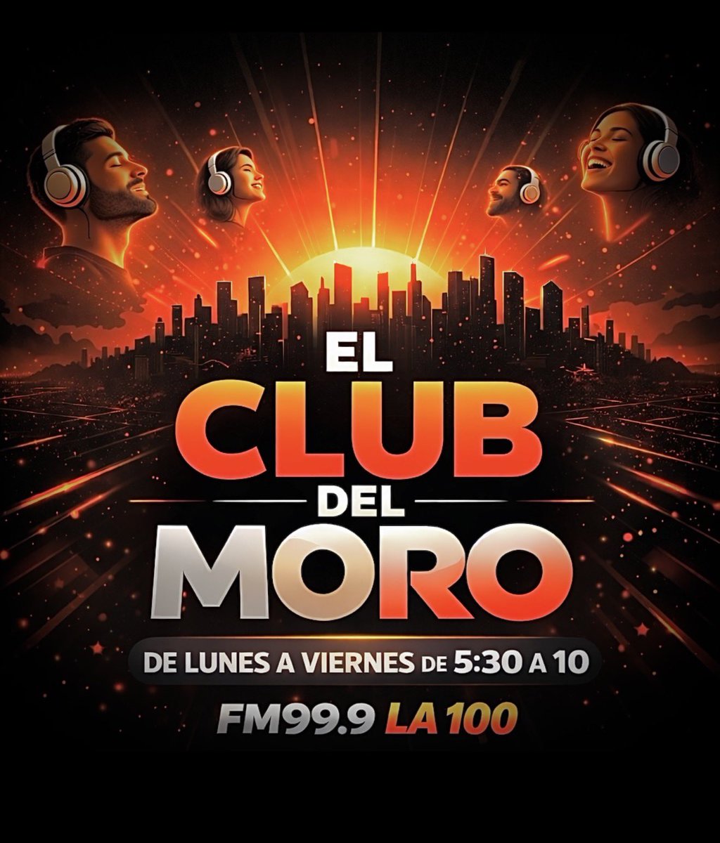 SANTIAGODELMORO's tweet photo. VIERNES 5 DE JUNIO 📻 #ElClubDelMoro 🍀🍀🍀en VIVO de 5:30 a 10 hrs. HOY REGALAMOS CAMISETAS TITULARES DE LA SELECCIÓN &amp; LA TRIONDA, la pelota oficial del Mundial. Además estadias y órdenes de compra #ElClubDelMoro 🍀🍀 en FM99.9  @la100fm La 💯 YouTube https://t.co/JyfdeksFVM https://t.co/iJYQWxD0XN