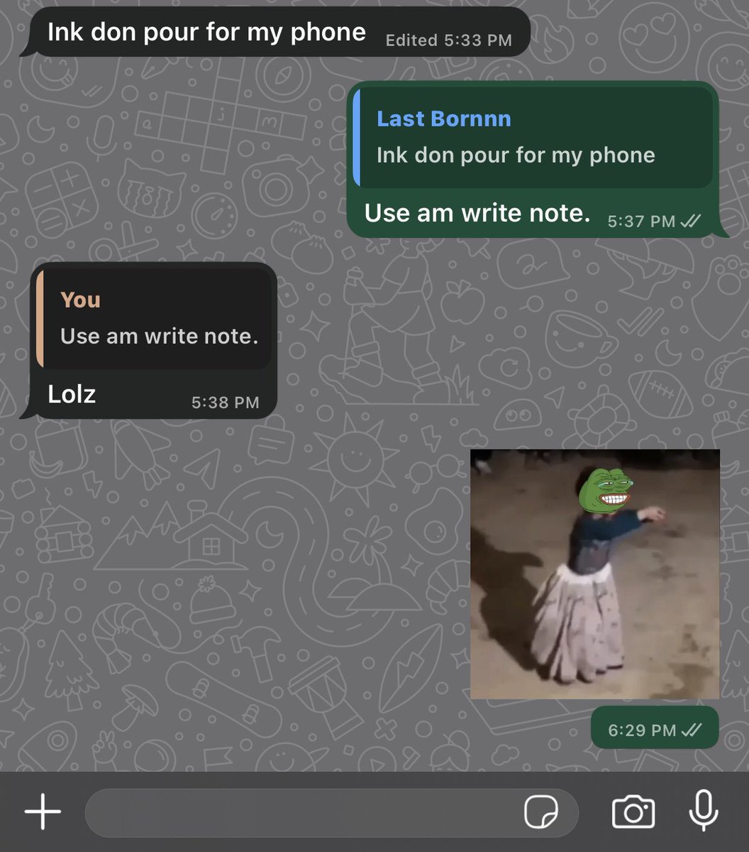Lamboethh's tweet photo. I love her so much, mehn. 🤣❤️

Na every opportunity she dey use bill me, but she’s sooo sweetttt and the way we vibe, you no go know say na 10+ years I collect from her. https://t.co/17rxTMgh41