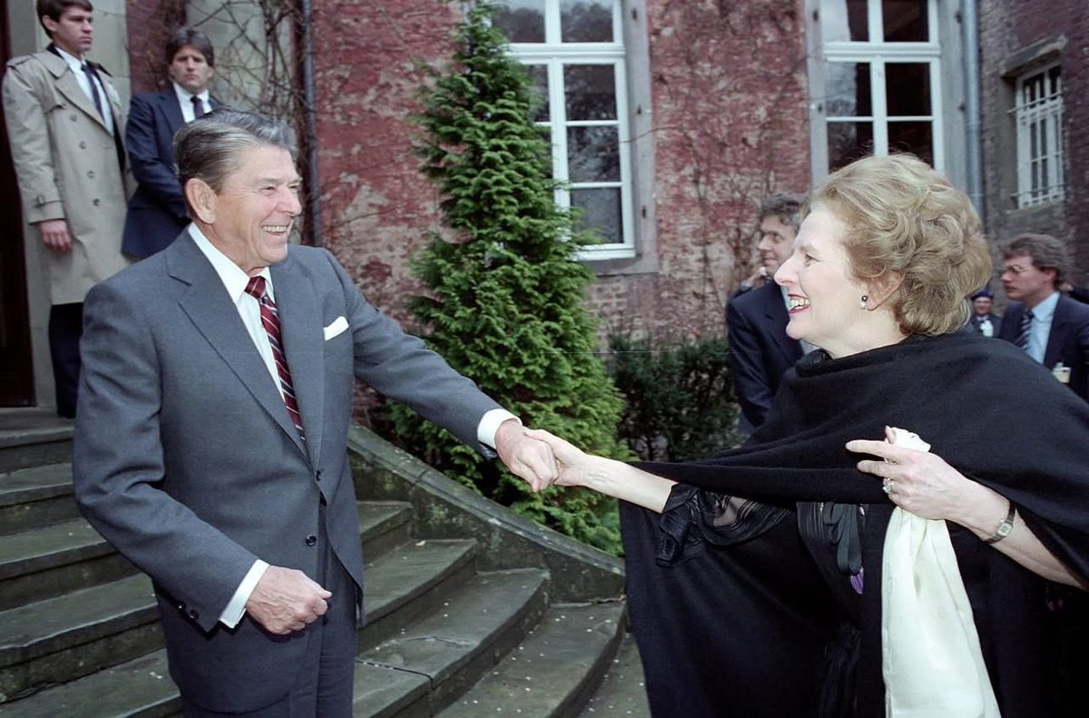 BrugesGroup's tweet photo. On this day in 2004, Ronald Reagan passed away. A true friend of the United Kingdom, his legacy was one of freedom. https://t.co/ESFcikqXB8