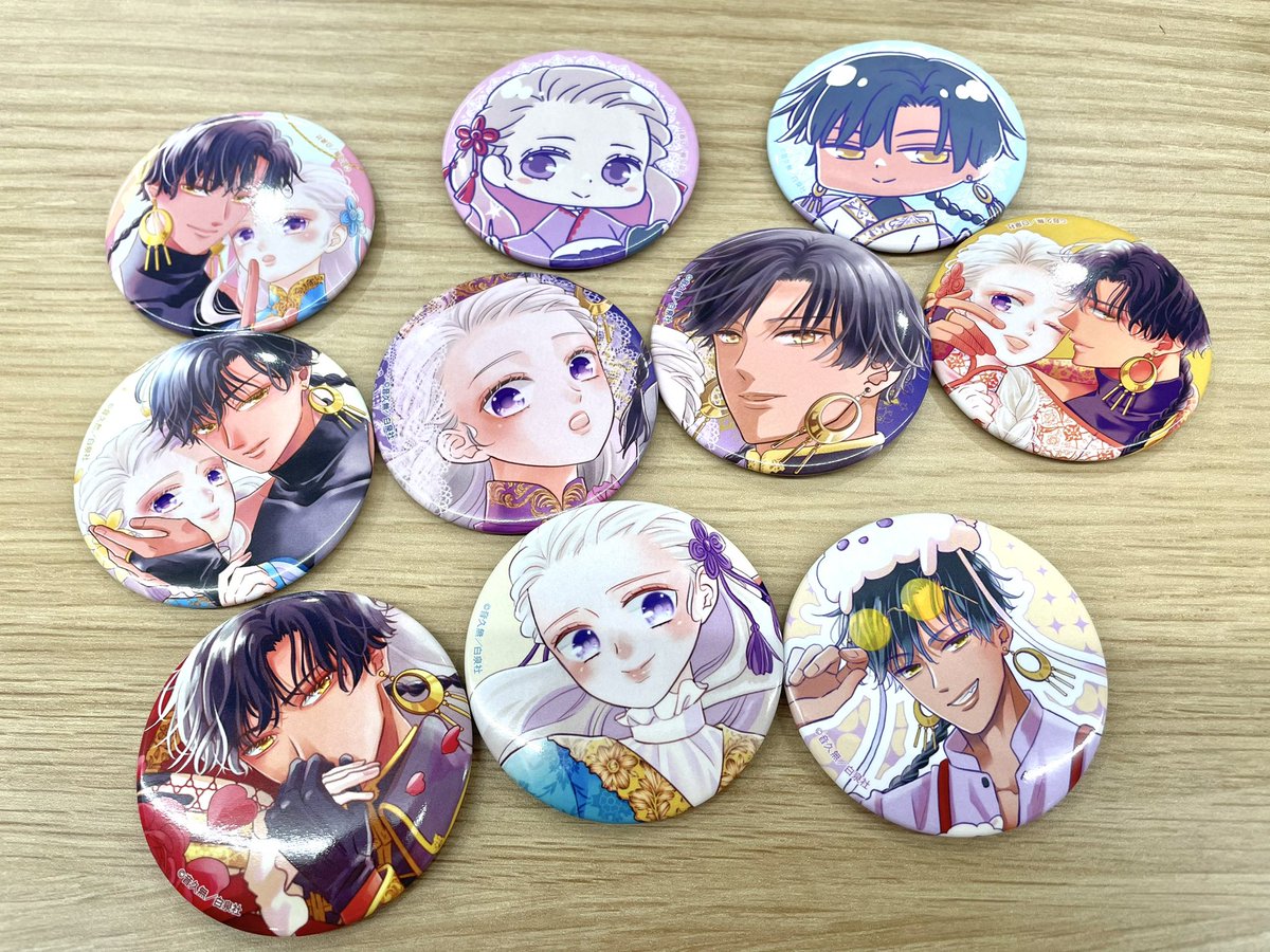 hanayumetoyo's tweet photo. 【狼皇子グッズ紹介🐺】
白泉社公式ショップ HAKUSENSHA SHOPに
「#狼皇子と嘘つきな結婚」新グッズが登場してます🌙

色校正時のサンプル写真をチラリ… https://t.co/XP7t1bbU7C