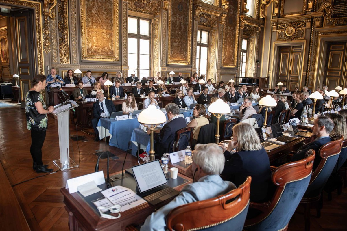 PoderJudicialEs's tweet photo. El CGPJ participa en París en la asamblea anual de la Red Europea de Consejos de Justicia 🇪🇺 @encj_office 

🗣️El tema de debate en esta edición es “La confianza en el sistema judicial” https://t.co/NlceqV213S