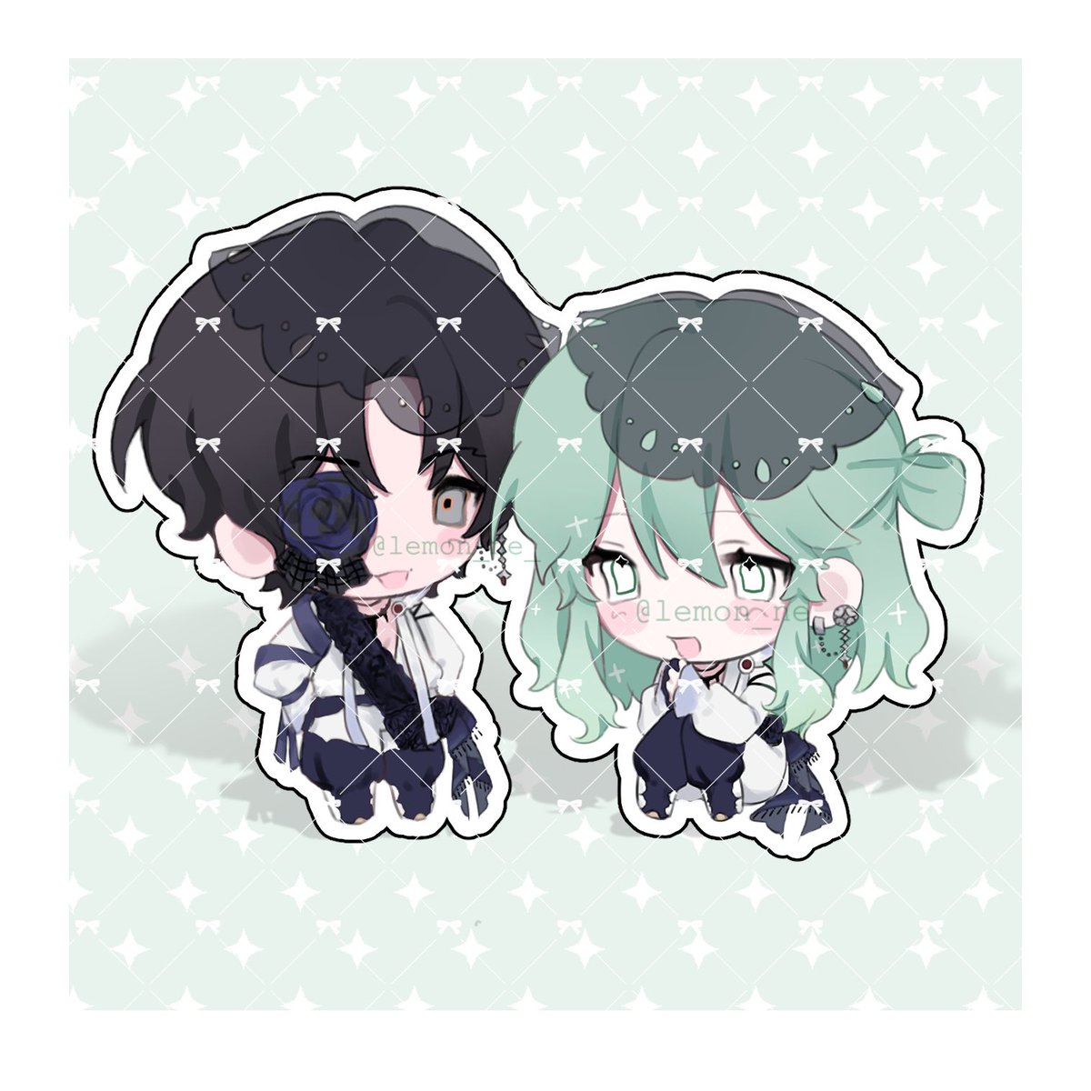 lemon_ne_'s tweet photo. SD描き合いありがとうございました♬*.+゜ https://t.co/DFN4gcTMTq