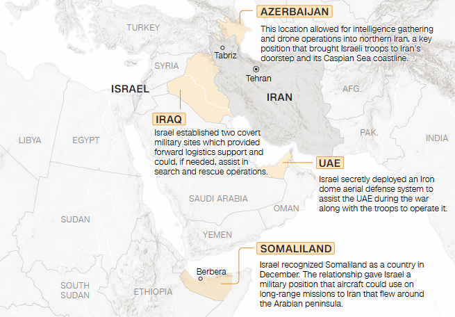 Aeternum7's tweet photo. #Israel secretly deployed elite military and intelligence units to #Azerbaijan during the war with #Iran - CNN

The forces operated out of several locations in southern Azerbaijan adjacent to Iran’s northern border and, at its closest point, only 60 miles from Tabriz

#Armenia https://t.co/9y3RnxbEut