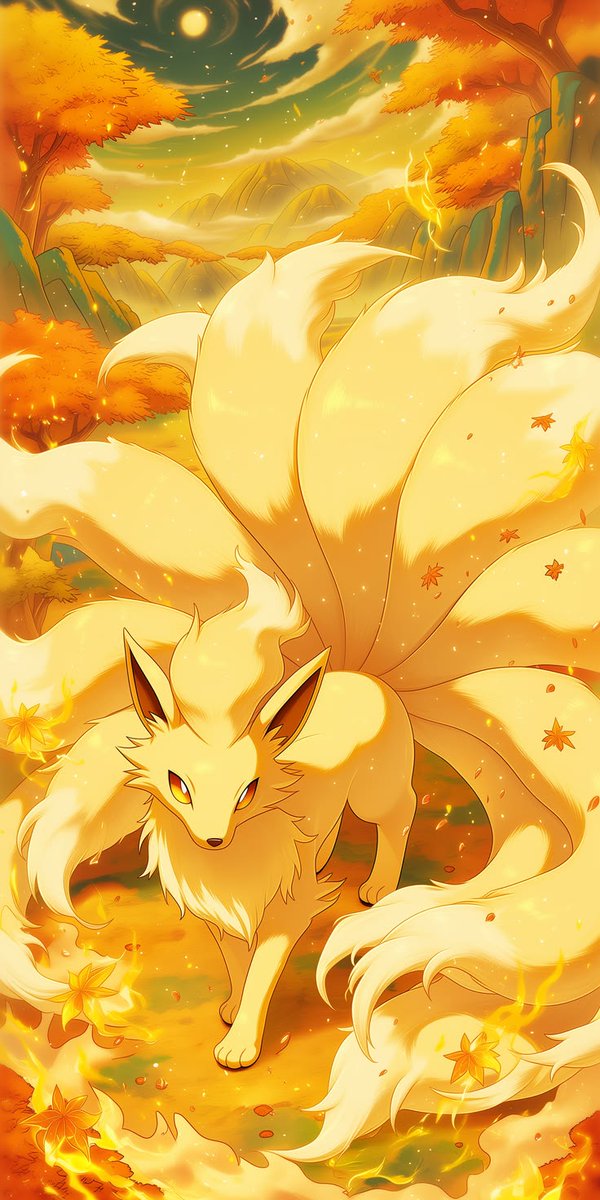 Beyondthinkingd's tweet photo. Nine Tail Fox 🦊 https://t.co/h7eWWxGA0X
