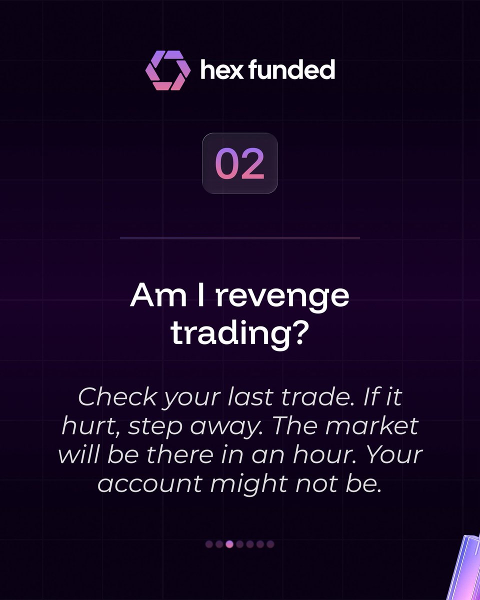 HexFunded's tweet photo. Save this checklist and make sure you give yourself the green light before you enter your next trade. https://t.co/1exv1nEIyU