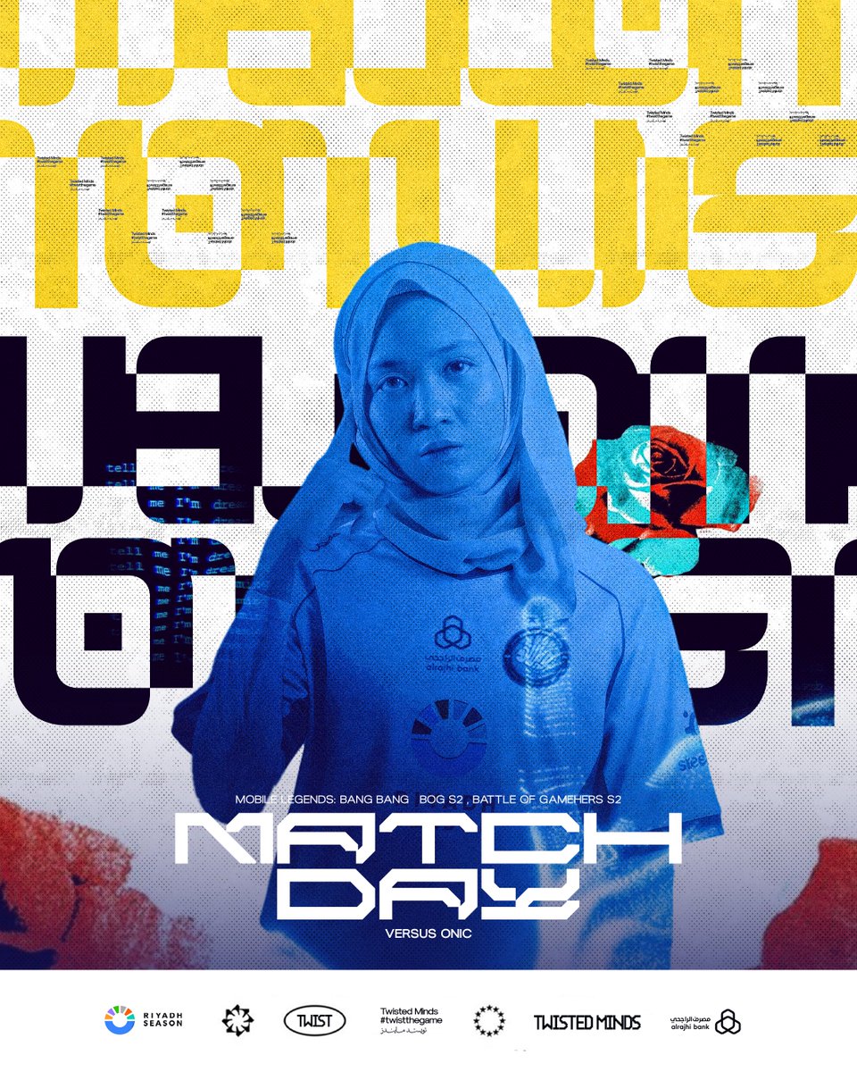 TwisPulse's tweet photo. MLBB BOG Ladies — Time to fight 🔥

نواصل مشوارنا في منافسات بطولة BOG للسيدات  🧠

🆚️ ONIC
⏰️ 12:30PM KSA

#TwistTheGame https://t.co/Be8cV3ZdOt