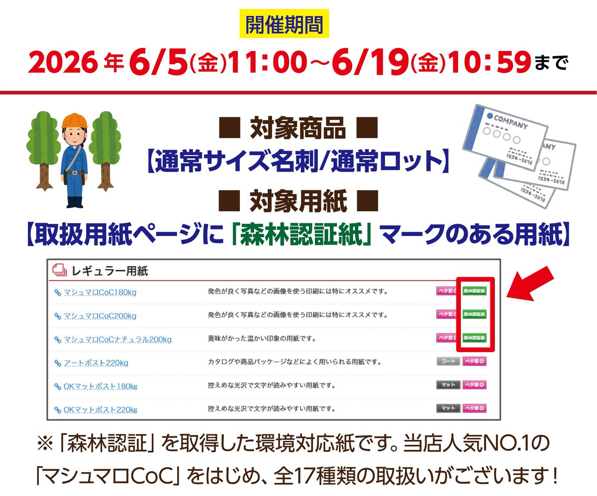 🌲＼「環境の日」ポイントUPキャンペーン♪／🌳 ✨ฅ^•ω•^ฅ 開催中です