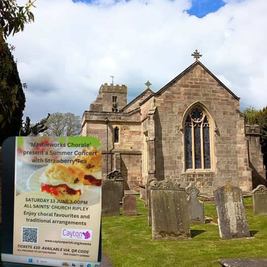 saabsandmusic's tweet photo. Coming upo soon, wonderful music in a beautiful church and ..... cake!! https://t.co/9BuNB2ZYGO