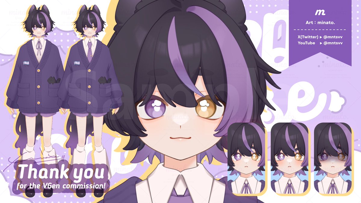 mntsvv's tweet photo. Thank you for your commission💜💛
#VGenComm https://t.co/hDJmbXYfHP