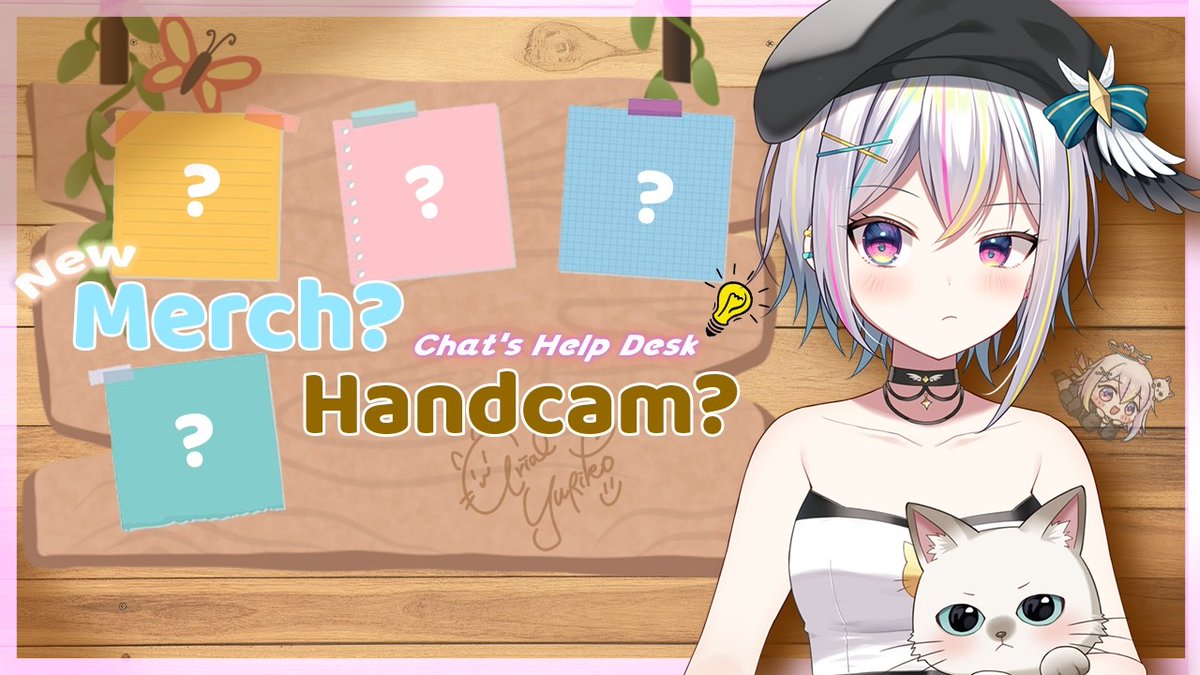 ArialYuriko's tweet photo. 📢Stream Announcement 7pm CEST📢
New merch? New Handcam content?
Today's Plan📝
1. Warm up with catch ups for about 20 min
2. Reading Google forms that chats submitted
3. Vote for the best idea💡
📎https://t.co/3mmiBqPA57
#Vtubers #Ariair #Arialyuriko https://t.co/iBDrBbsvhI
