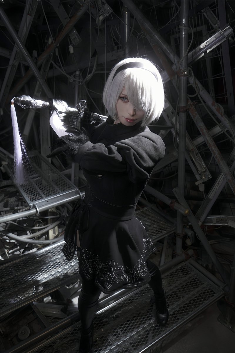 Kennsinn_'s tweet photo. [コスプレ撮影]  ※再掲
NieR:Automata/2B
model: 
@vicyuuruu 
スタジオ:@studiomizuki 

#NierAutomataCosplay
#cosplay
#けんしん作品集 https://t.co/0hyZOHOyLC