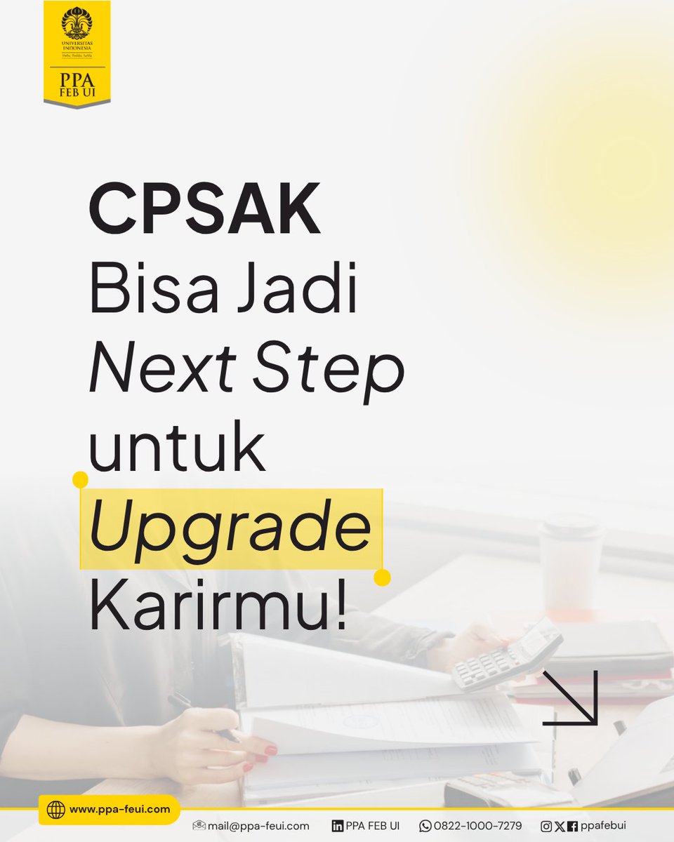 ppafebui's tweet photo. Yuk bahas lebih lanjut terkait CPSAK! https://t.co/0ovB0ZsUrC