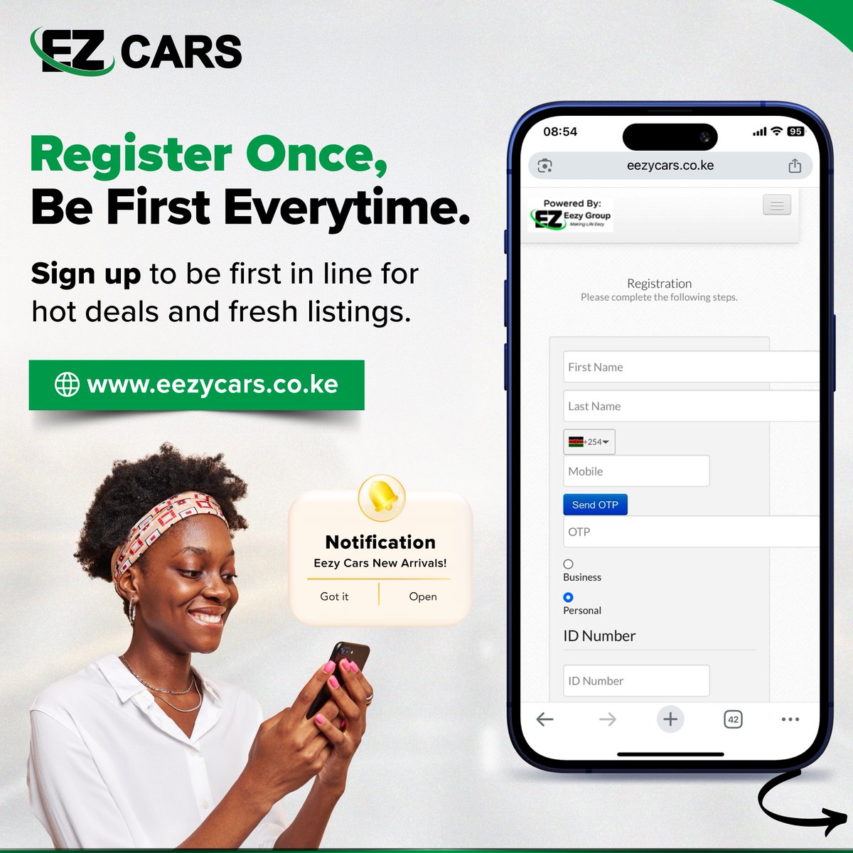 EezyCars's tweet photo. Sign up today and start browsing the best used car deals available on our platform.
