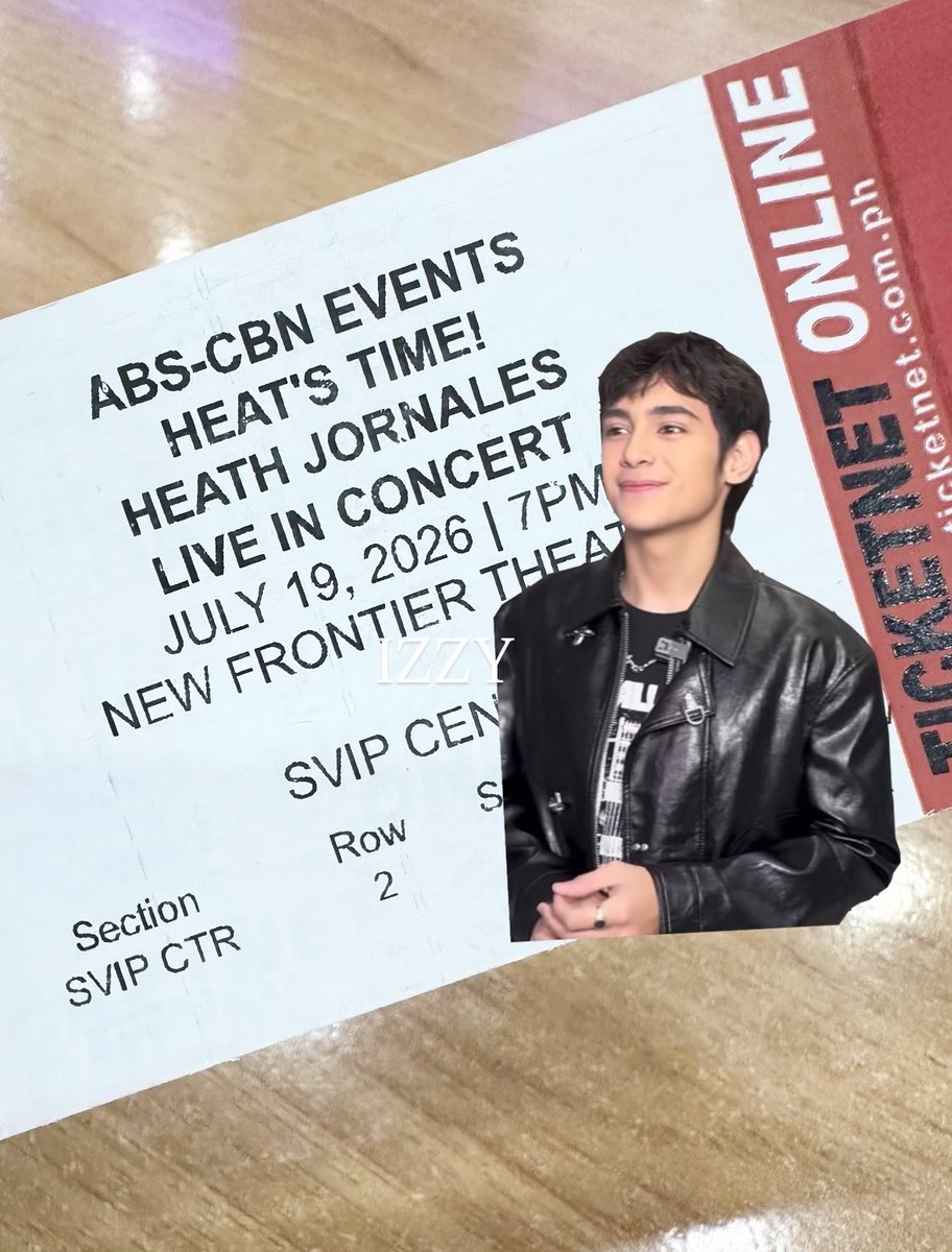 izzzzzy67's tweet photo. SVIP CENTER ROW TWO SECURED 🔥

HEATHs TIME TICKETSELLING
#HMJConcertOnJuly19 https://t.co/rrTTySFPiN