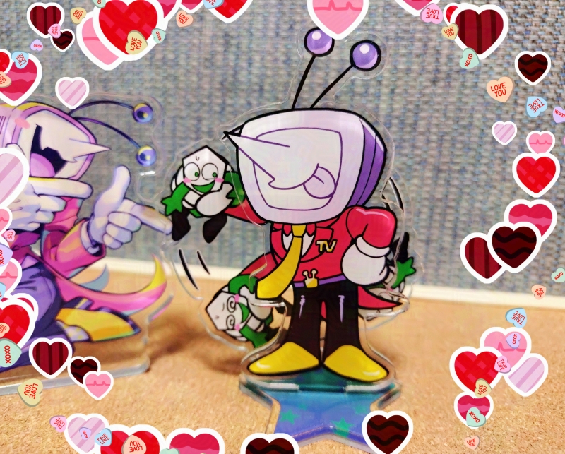 usagino718's tweet photo. 大林さんのピピテナアクスタ届いた～
がわいいねぇ！

一回 回転したら結構長い時間勝手に回り続けて草 https://t.co/hqfGzFxUFC