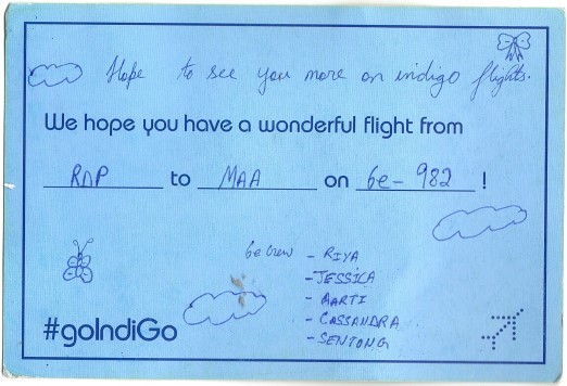 NILU_D's tweet photo. Thank you @IndiGo6E for the good will gesture for the first flight of my baby!
Kindly pass my sincere thanks to the cabin crews Ms. Riya, Ms. Jessica, Ms. Aarti, Ms. Cassandra &amp; Ms. Sentong. Yes, he is a boy with long hairs! 😊 #firstflight with #indigo #unforgettable #memories https://t.co/dof3ExJehQ
