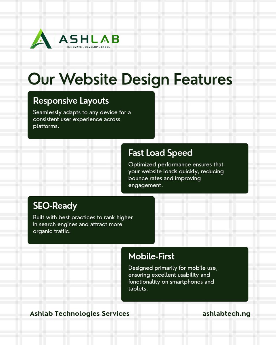 Ashlab_'s tweet photo. Is your website costing you clients? 😬

Slow speed + outdated design = lost revenue

At ASHLAB, we flip the script:
✅ Mobile-first
✅ Lightning fast
✅ SEO-ready
✅ Built to convert

Results? +50% more leads, +30% more revenue

Your perfect website is one DM away. Let’s build. https://t.co/C9x283KqAQ