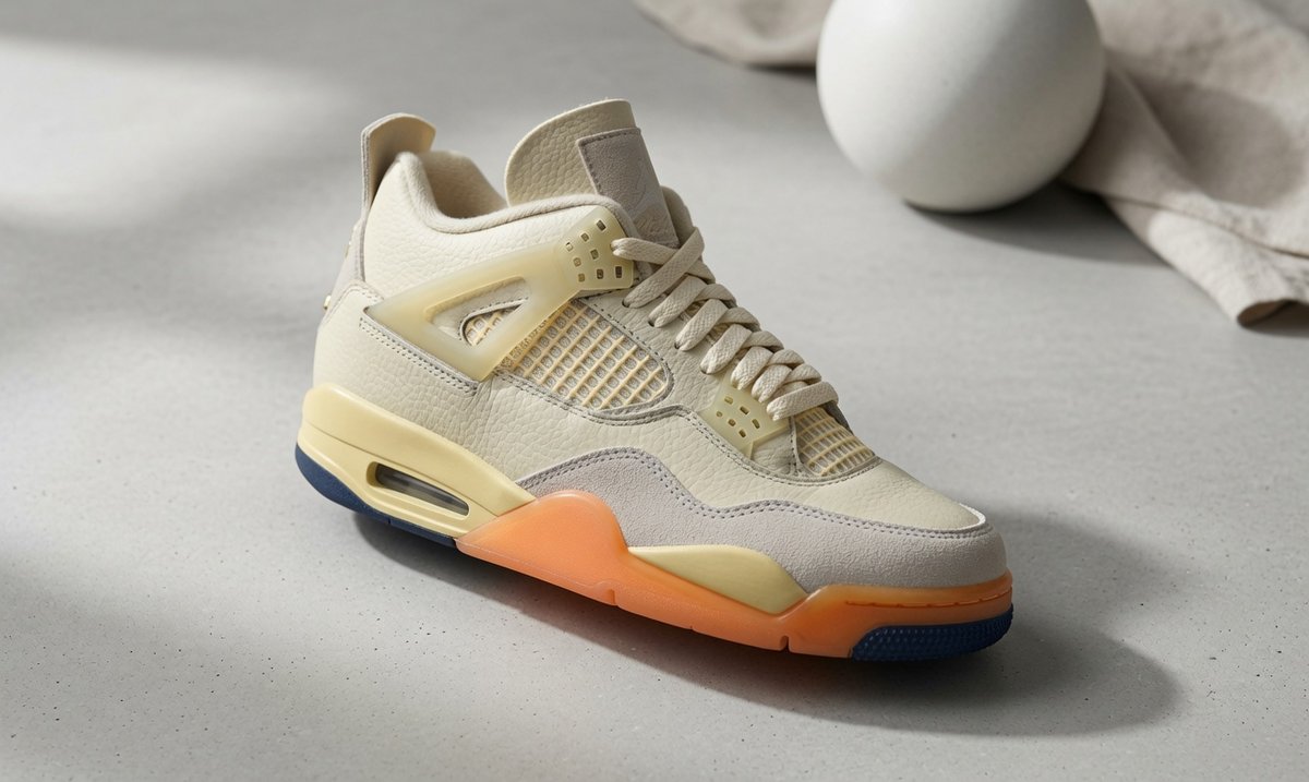 fenom's tweet photo. La Air Jordan 4 Birds of Paradise respire l’été https://t.co/lbUiwrQwU0 🌺☀ https://t.co/Wus4mfJPsq