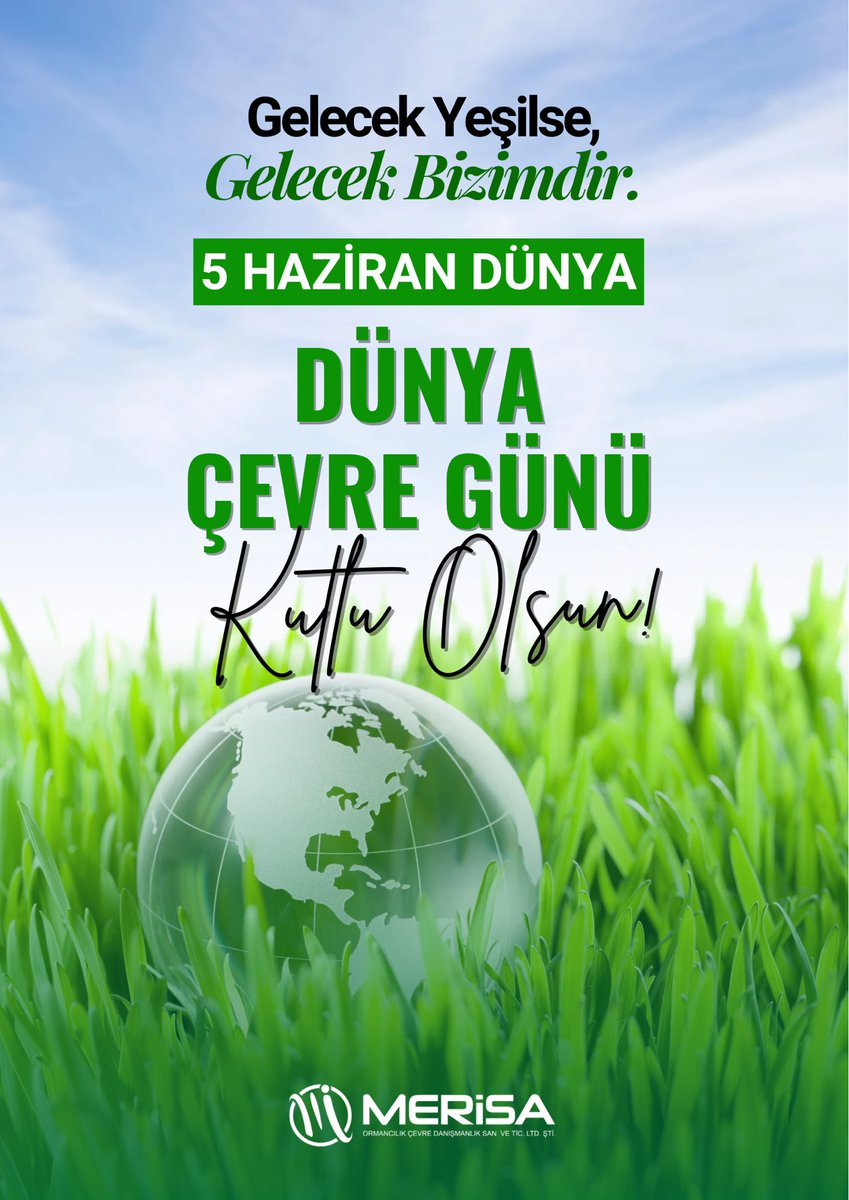 isakolay's tweet photo. Doğaya sahip çıkarak
gelecek nesillere daha yeşil,
daha temiz ve daha yaşanabilir
bir dünya bırakmak dileğiyle... 🌍 ♻️ 🌿
#DünyaÇevreGünü #KutluOlsun https://t.co/PB4rQqfbNU
