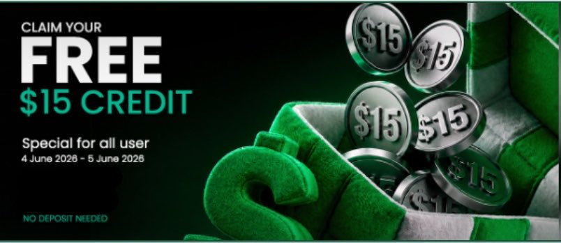 Tradehub77's tweet photo. 🎉🚀 $15 FREE NDB(No deposit bonous)  GIVEAWAY 🚀🎉
Want a FREE $15 NDB Account? Here's how to enter:

1️⃣Invite 3 REAL traders to our Discord server 2️⃣Follow,like,repost, and tag three traders friends 
Join discord and open ticket to claim 
https://t.co/XZKZJnfdMY https://t.co/ndNPe1Nxxx