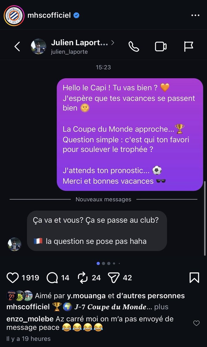 RPavilar's tweet photo. Monsieur Enzo Molebe a retiré son message d’au revoir et a supprimé ses publications lyonnaises

Alors peut-être ? 🤔 https://t.co/UCeI6q76M6