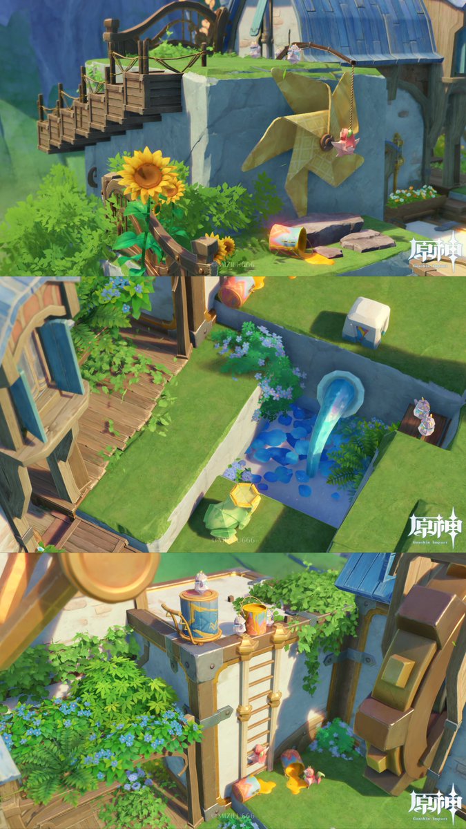 mizilu666's tweet photo. ▪.ᗰOᑌᔕE ᑌTOᑭIᗩ۫ ׅ ⬚
ׅ۫ ׅ▫🐭⊹.▯🌿▪.⿻·🌱۫ ׅ▫⊹

a collab build with @Yiyao_liyin @EvanW_a77 @Crane_417 
we take turns to build with fixed amount of furnishings each turn🙌

#塵歌壺 #sereniteapot #原神ハウジング #原神写真部 #原神📷 #GenshinImpact https://t.co/pOcHOQhrw1