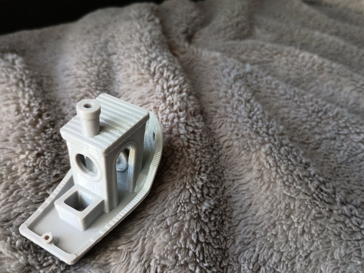 BritninDeed's tweet photo. Nvm we chillin #3dprinting #benchy https://t.co/bdcdevZzbg