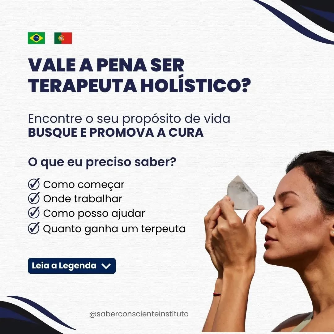 eu_meaceito's tweet photo. 🏅 Se você deseja encontrar a sua MISSÃO DE VIDA e tornar-se uma terapeuta capacitada e CERTIFICADA para ajudar pessoas, o Instituto Saber Consciente está com vagas abertas para as Formações em Terapeuta Holístico, Psicoterapeuta e Psicanalista.

🇧🇷 V... https://t.co/mUTZH1wdEw