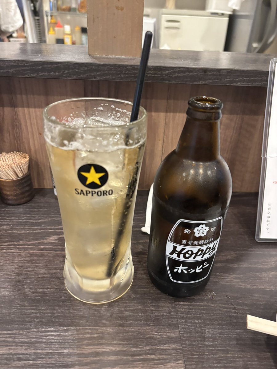 FlDice's tweet photo. 金曜天王町飲み0次会だよー！
ちる酒場ちょい飲みセット終わってたから単品頼むよ🥹
まぁそれでも安いけども！
昨日は楽しむよー☺️ https://t.co/f6DfFJF2DL