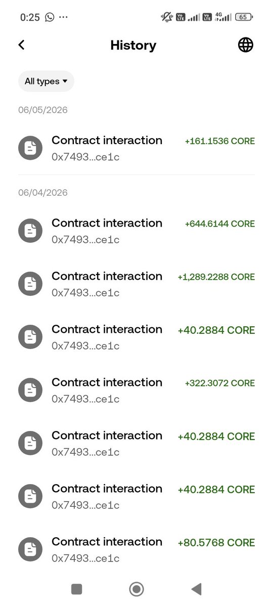 MarzGabrell's tweet photo. @Web3flux This is new plartform where you get to Earn core daily ni your wallet https://t.co/mXV9xUbyoN