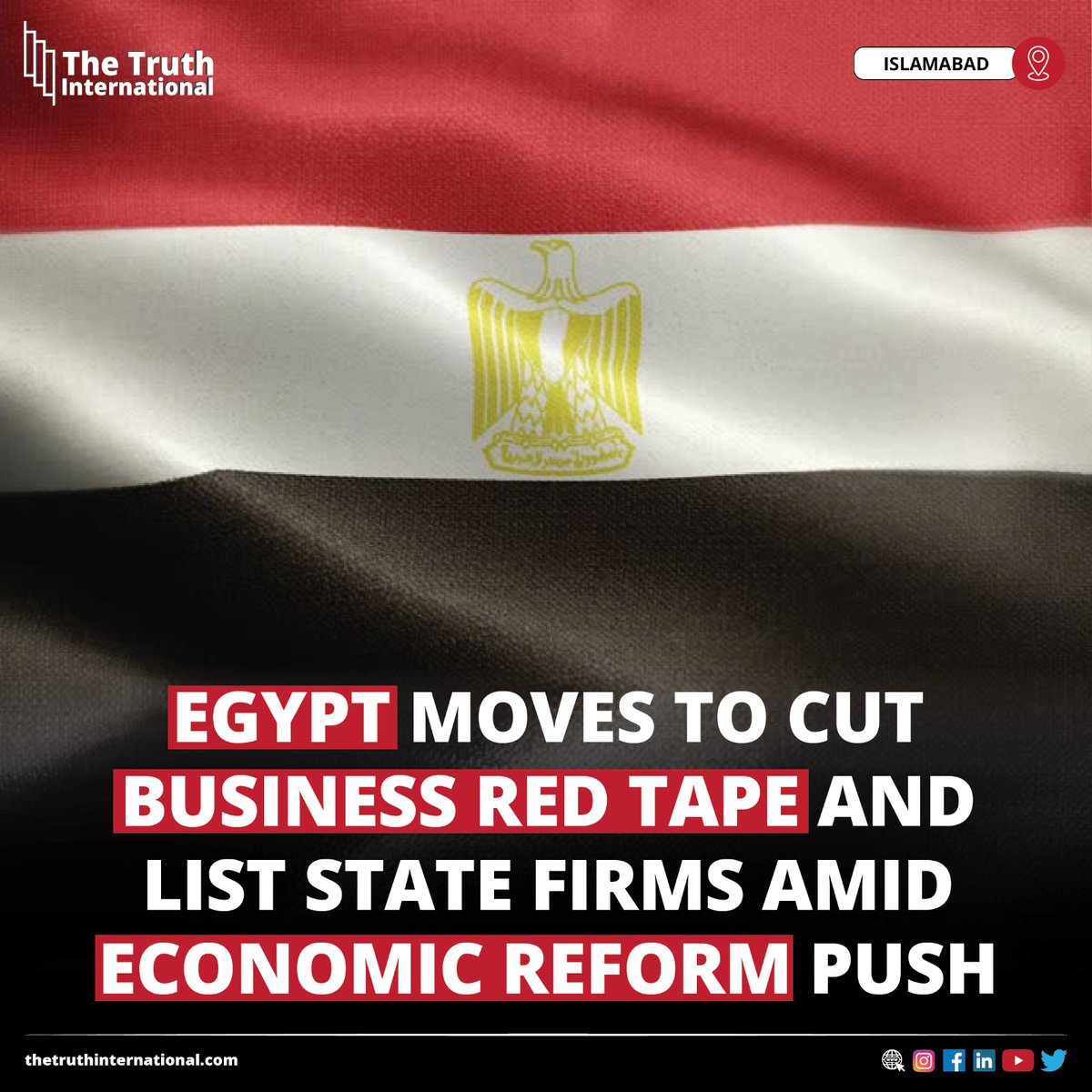 ttimagazine's tweet photo. Egypt Moves to Cut Business Red Tape and List State Firms Amid Economic Reform Push

FOR FURTHER DETAILS: https://t.co/MUOr8rm3sO

#Egypt #Moves #Cut #Business #RedTape #List #State #Firms #Economic #Reform #Push #Islamabad #TTI https://t.co/vC7EfRnsQw