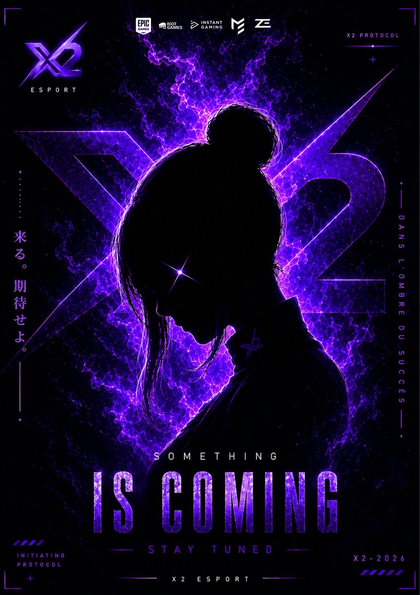 teamx2officiel's tweet photo. Dans l'ombre du succès...
quelque chose se prépare.
👁️
#ISCOMING #X2ESPORT https://t.co/f9MRTvwJ8U