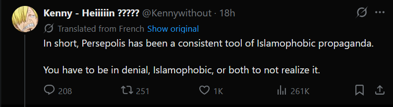 laalkanval's tweet photo. Islamophobia is when we write a graphic novel critical of Religious theocracy apparently???? https://t.co/XsMd4jyNWi